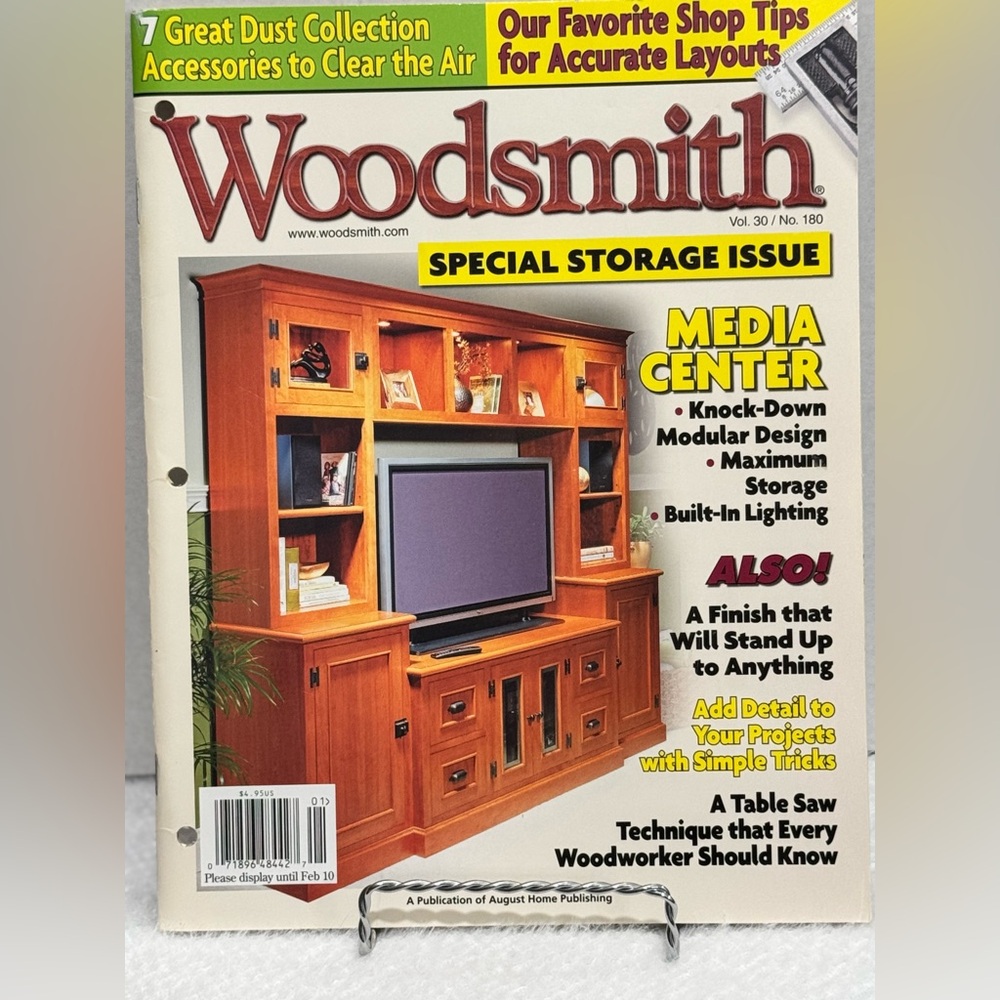 Wood Entertainment Media Storage Issue Magazine (2007)